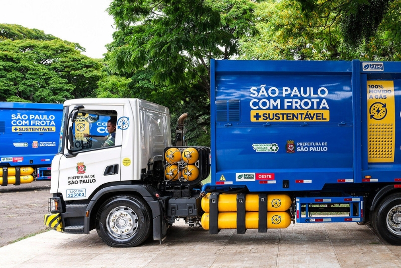 Frota da Loga movida a biometano