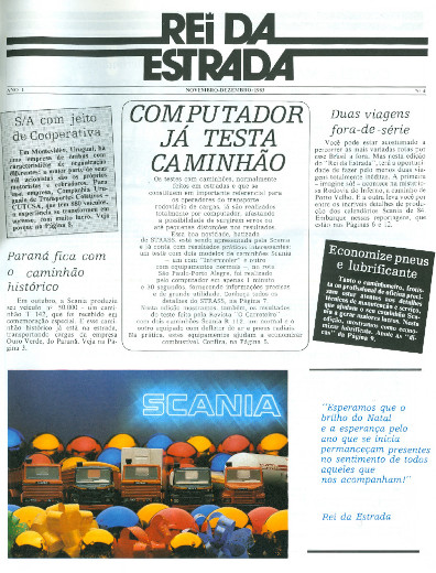 Rei da Estrada Edição nr. 004